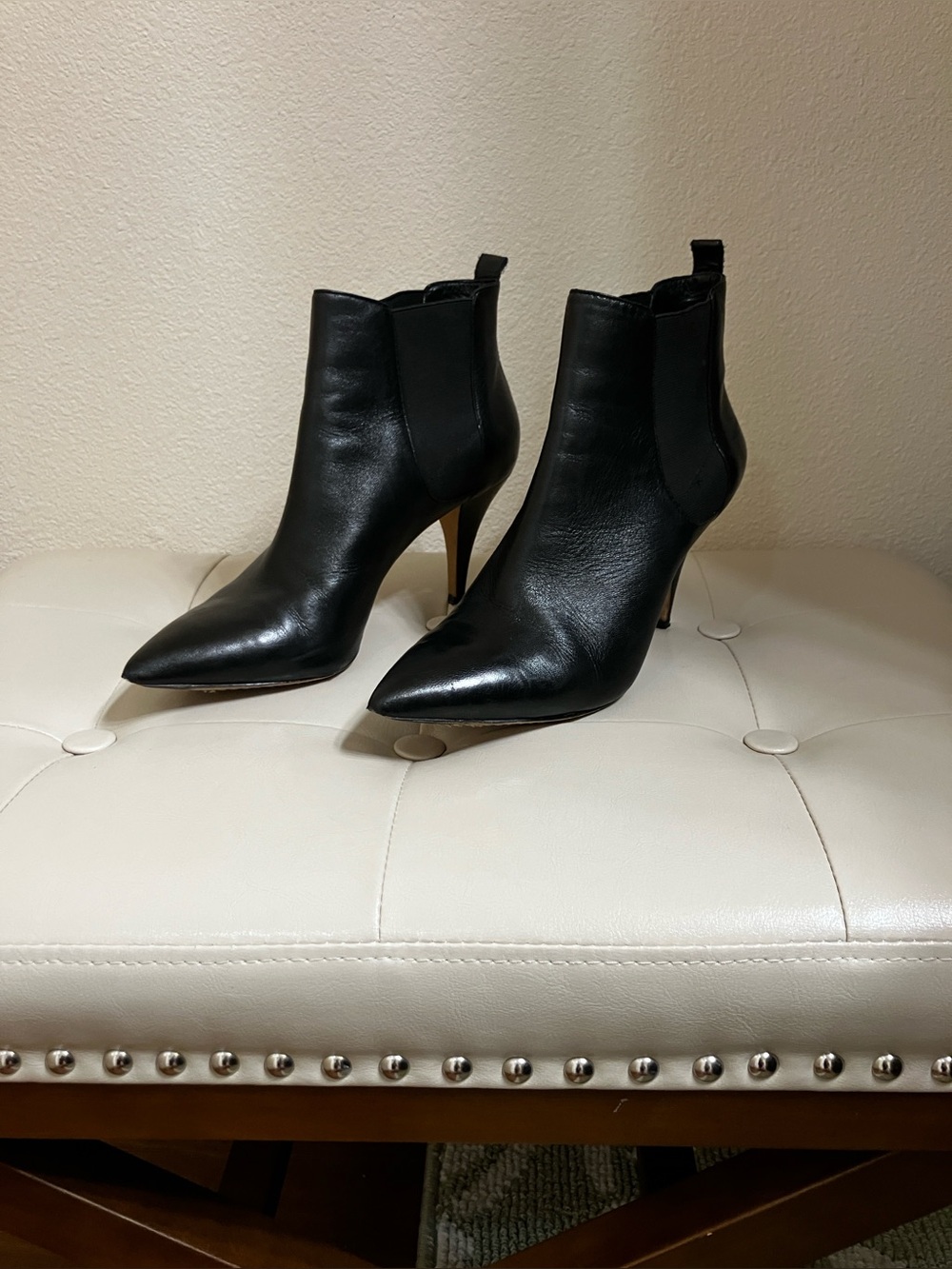 Vince Camuto Leather Bootie